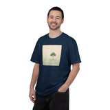 Solitary Tree Minimalist Artwork T-Shirt | Nature Square Print