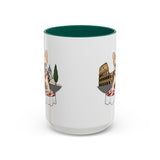 French Bulldog Pasta in Rome Mug | Ceramic Coffee Cup