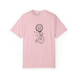 Lion Riding Vintage Penny-farthing Bike T-shirt