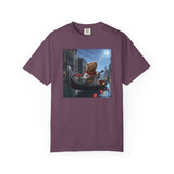 Capybara Gondolier Venice Night T-shirt | Romantic Venetian Canal Illustration