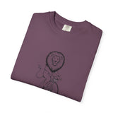 Lion Riding Vintage Penny-farthing Bike T-shirt