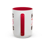 Hug in My Mug Mug | Cute Pink Cup, Heart Coffee Design