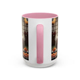 Goose with Sushi Mug | Japanese Tea Room Illustration