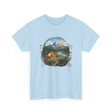 Mountain Camping Adventure T-Shirt | Outdoor Nature Hiking Tee | Wilderness Tent Graphic Shirt | Gift for Hiker Camper |