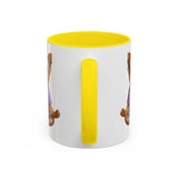 Meditating Yorkshire Terrier Mug | Accent Coffee Mug 11oz 15oz