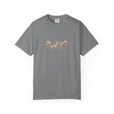 Wildflower Meadow watercolor floral design T-shirt | botanical garden tee