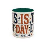 This Is The Best Day Ever mug | Retro typography coffee cup
