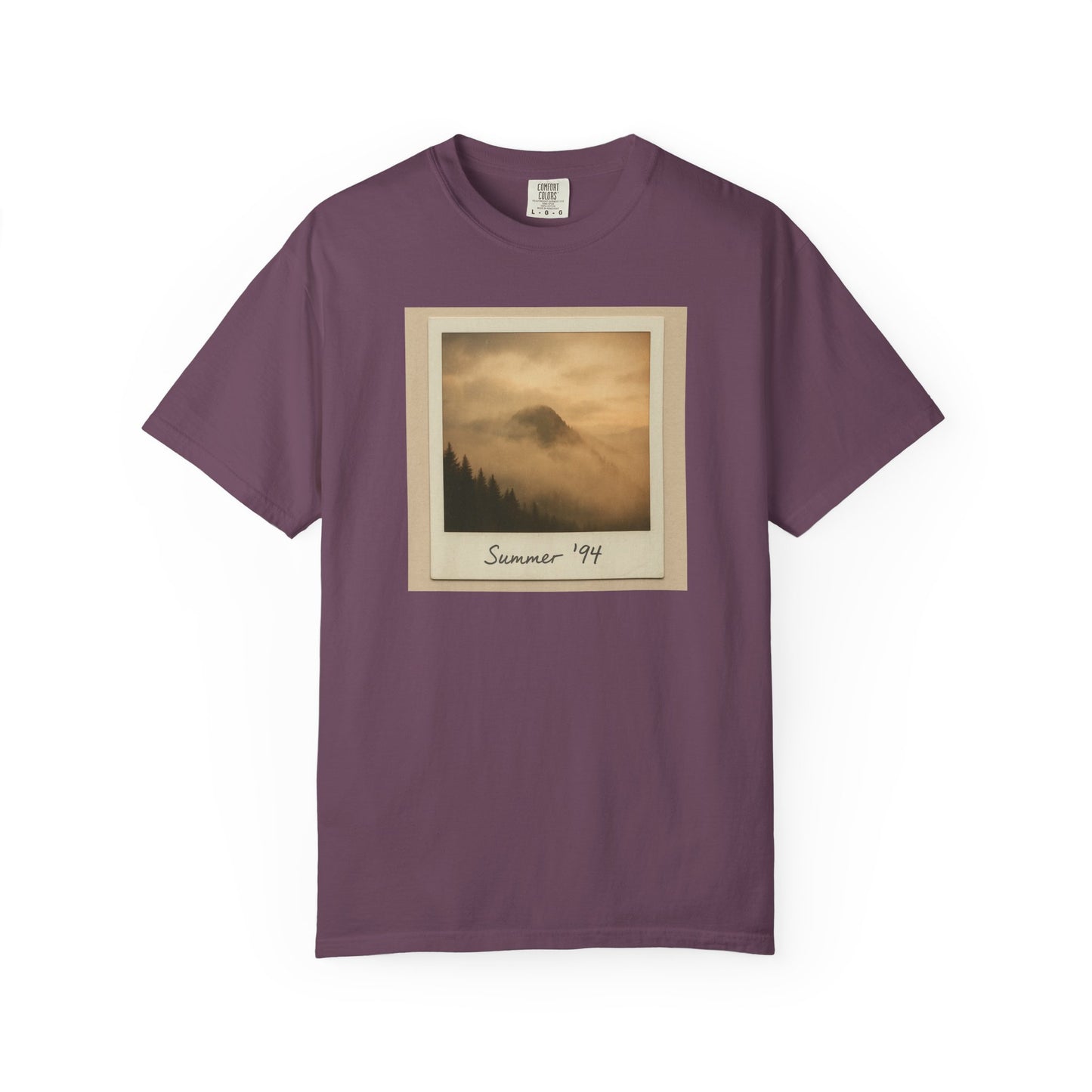 Vintage Polaroid Mountain Photo T-Shirt | Summer '94