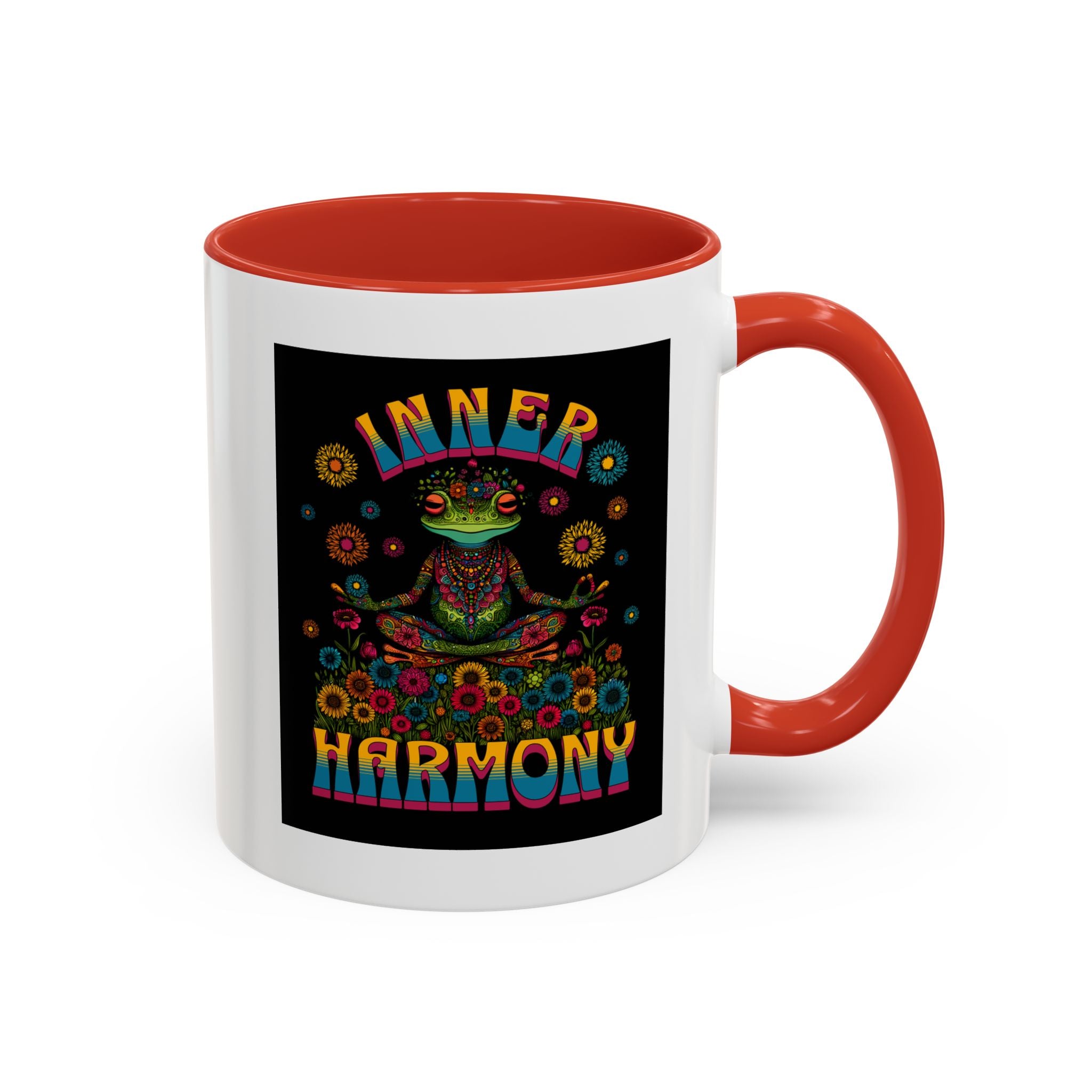 Inner Harmony Frog Mug | Accent Coffee Mug