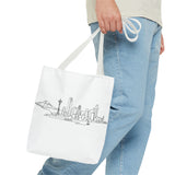 Seattle Emerald City Line Art Tote