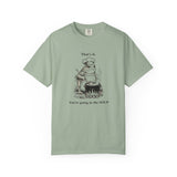 Funny Chef Frog Soup T-shirt | Toad Cooking Quote Tee