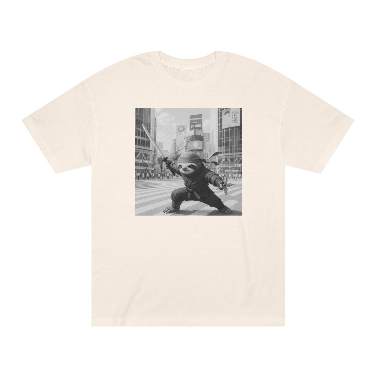 Un-Hurry Sloth Ninja Tee | Slow Living, Zen Grit, Stealth-Lag Design