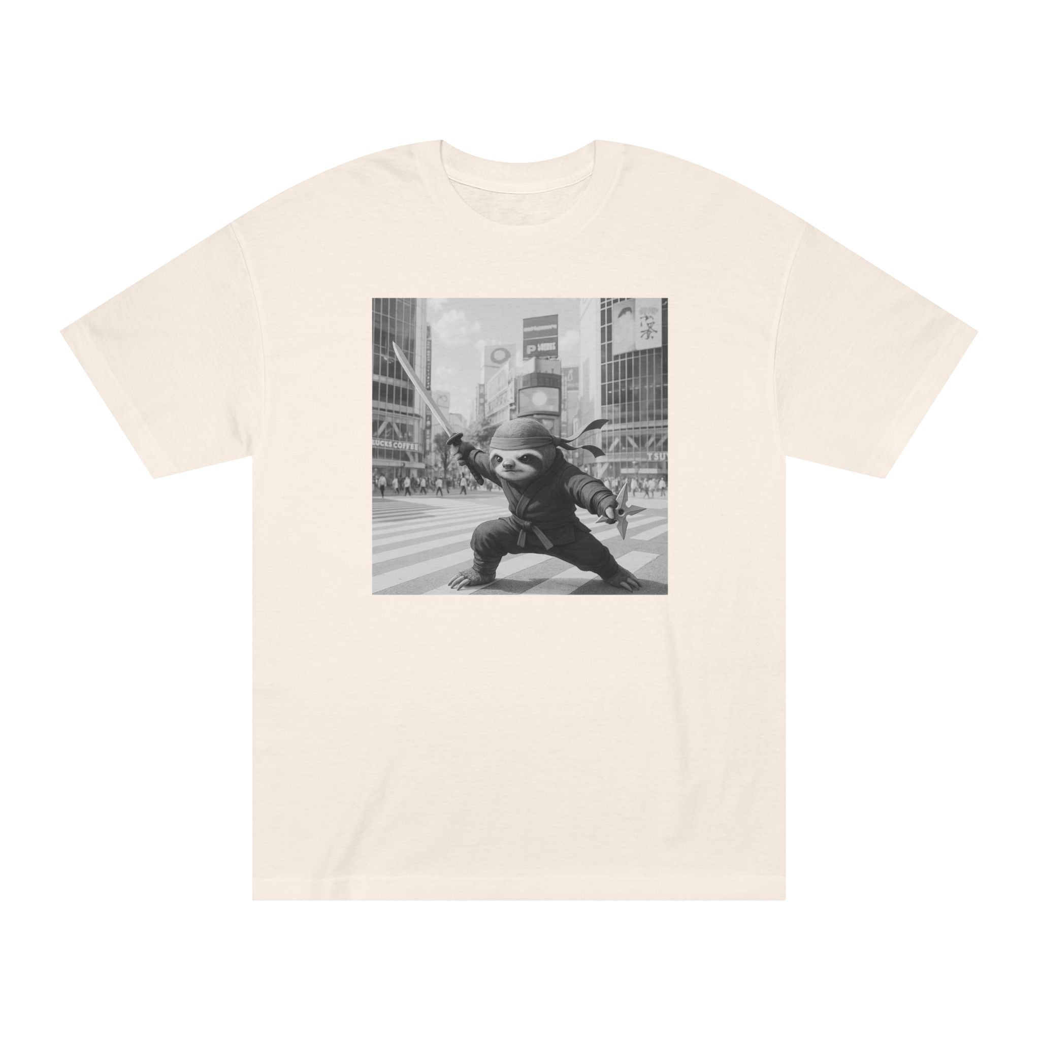 Un-Hurry Sloth Ninja Tee | Slow Living, Zen Grit, Stealth-Lag Design