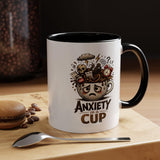 Anxiety in a Cup Coffee Mug | Accent 11oz 15oz