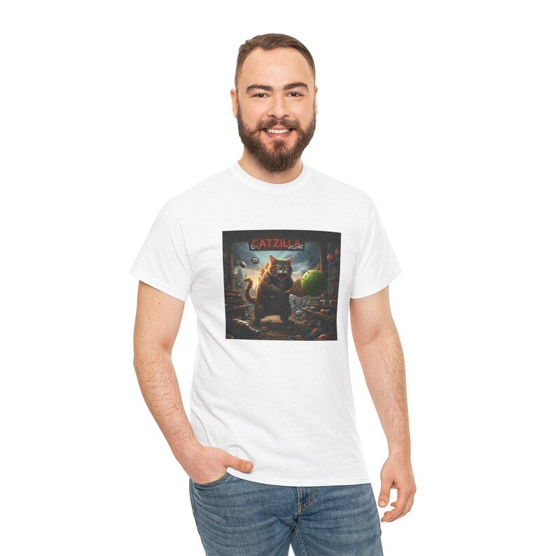 CATZILLA Unisex Heavy Cotton Tee
