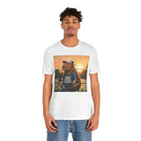 Dink Responsibly Pickleball Capybara Tee | Funny Animal Sports Art