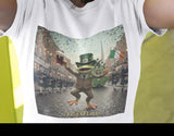 Irish Frog Unisex Garment-Dyed T-shirt
