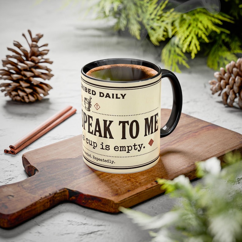 Do Not Speak To Me Mug | Prescription Coffee Mug, Funny Morning Quote