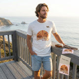 Good Vibes Only T-shirt | Retro Sunset Palm Peace Sign