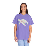 Pastel Sea Turtle T-shirt | Watercolor Marine Life Tee