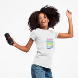 Main Character Energy T-shirt | Colorful Flame, Smiley Icons