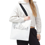 San Francisco Skyline Tote Bag | Minimal City Line Art