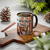Sarcastic Girl Illustration Mug | 11oz or 15oz Colorful Ceramic