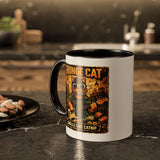 Grunge Cat Smells Like Catnip Mug | Ceramic Coffee Cup